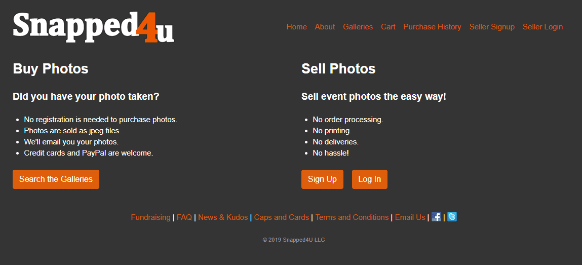 snapped4u online homepage