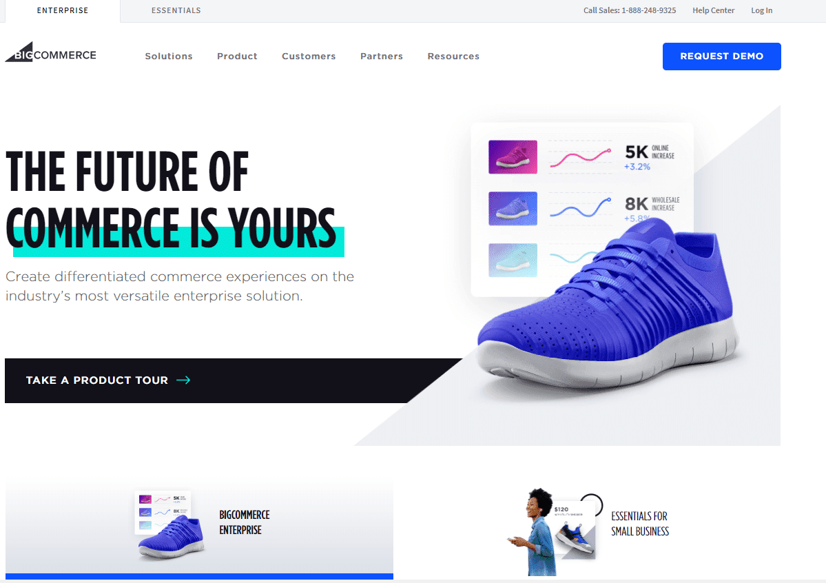 BigCommerce Homepage