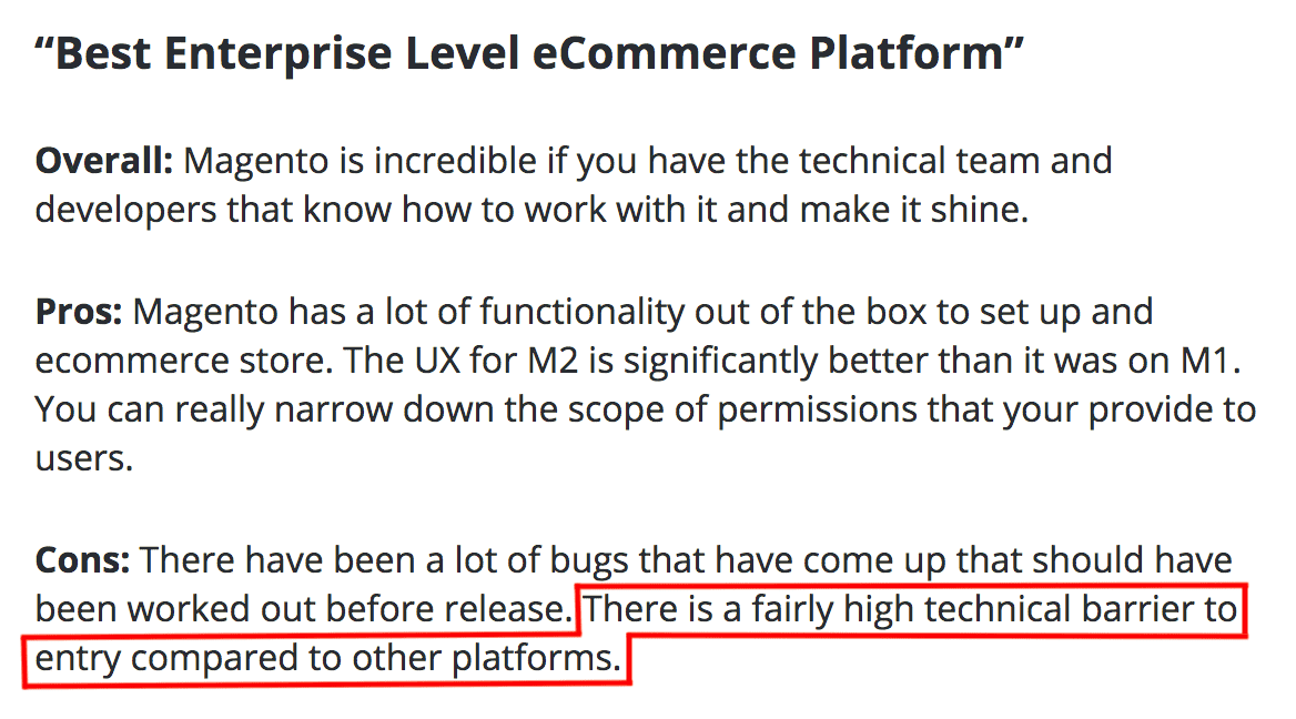 Magento Review