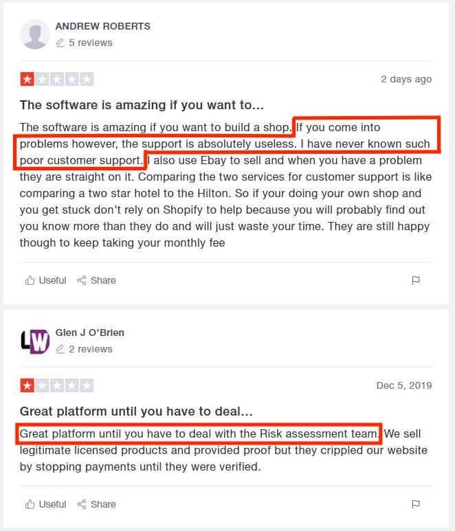 Shopify Reviews