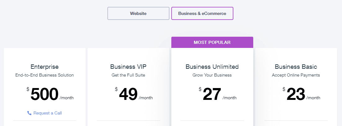 Wix Business Solutions