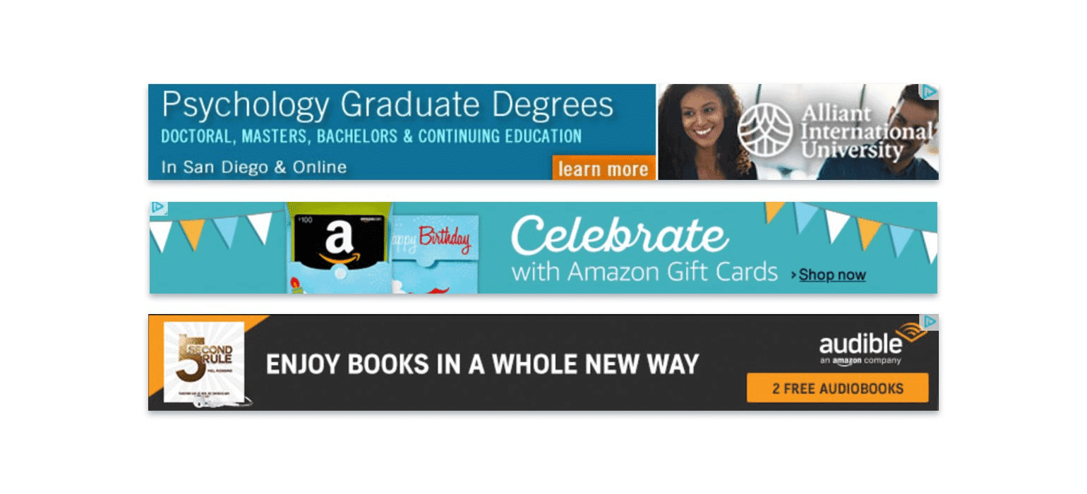 banner ads example