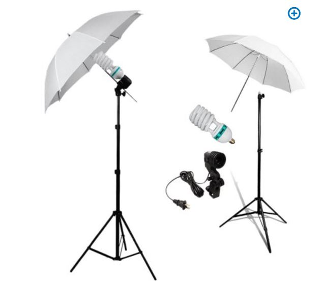 Umbrella-Light-for-DIY-Product-Photography