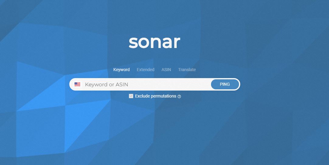 Sonar Keyword Research Tool