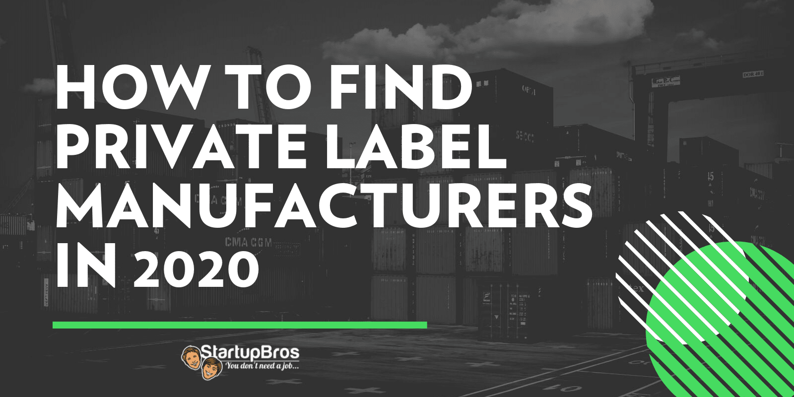 How to Find Private Label Manufacturers - social share