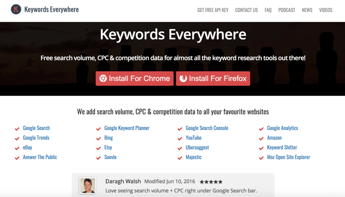 Buying from Alibaba -Using keywords everywhere to Find a niche on Alibaba