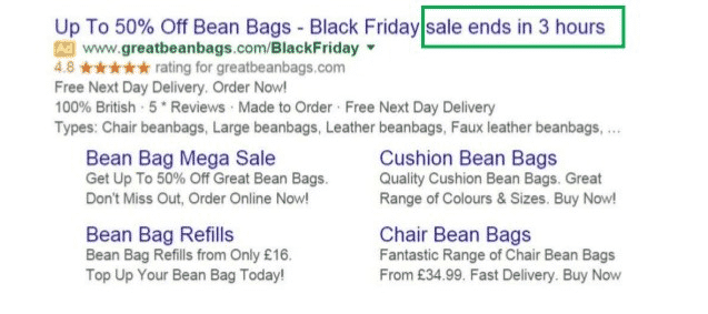 Create a sense of urgency with your PPC campaign