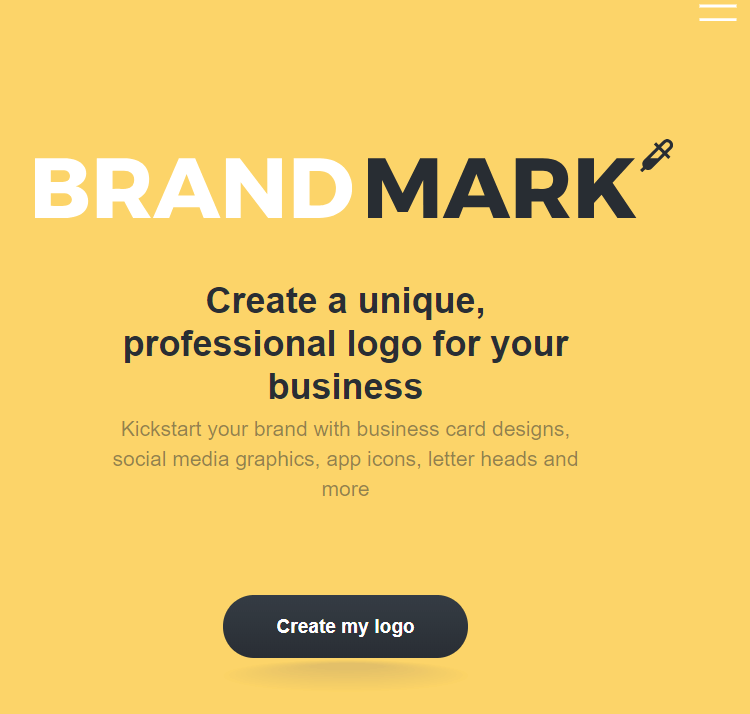Brandmark Homepage