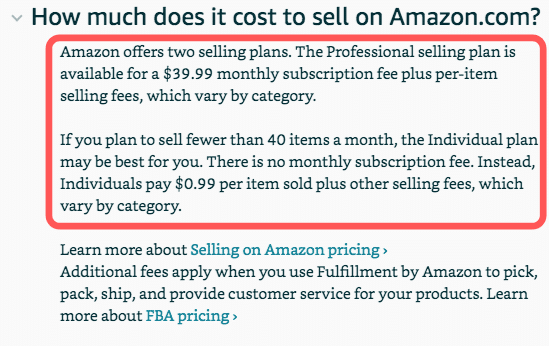 How Much Does It Cost to Sell on Amazon.com