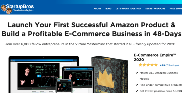 amazon course by startupbros