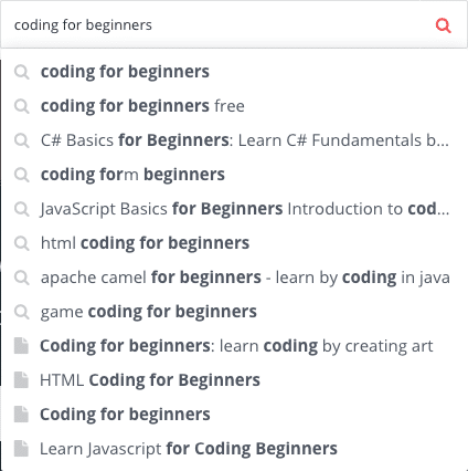 Search for Coding for Beginners