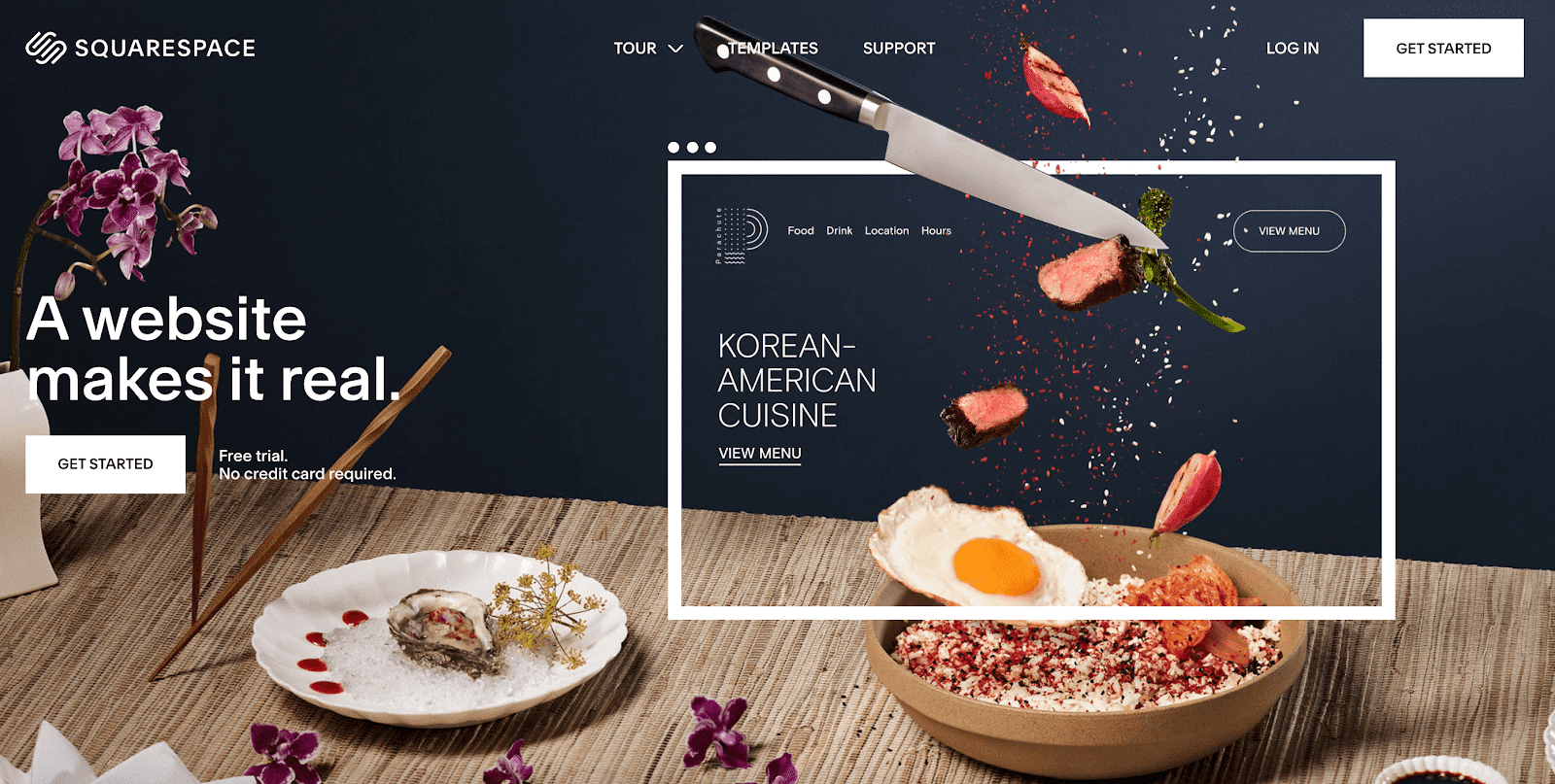 Squarespace Home Page